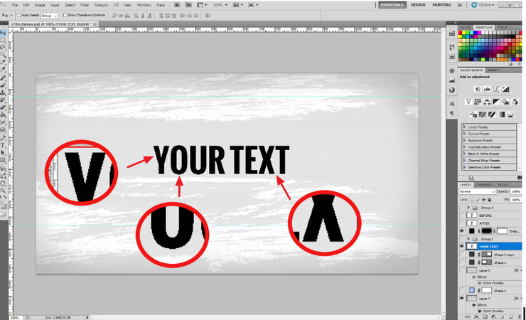 Adobe Photoshop workspace displaying contrast adjustments on a whiteboard photo.