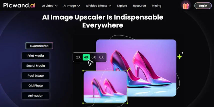 picwand ai upscaling photo