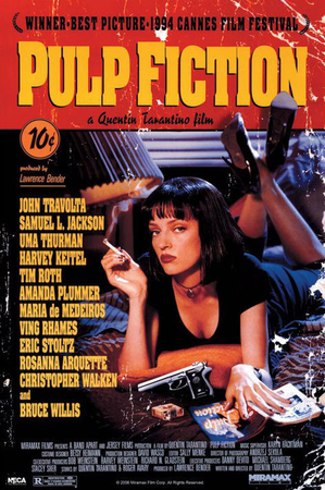 pulp fiction iconic film posters