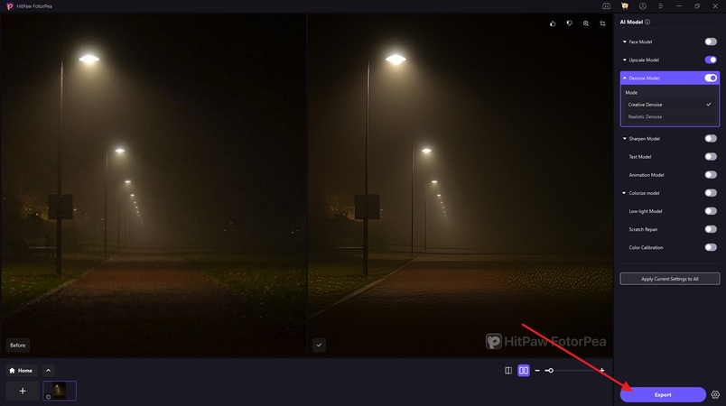 export enhanced realme images