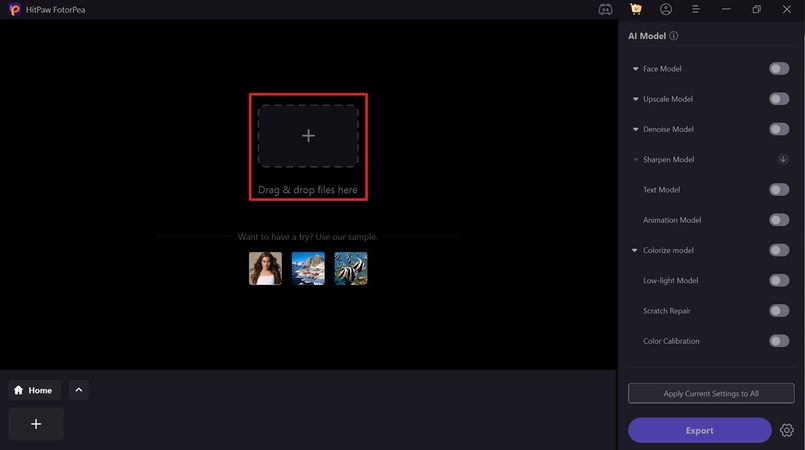 import images to fotorpea