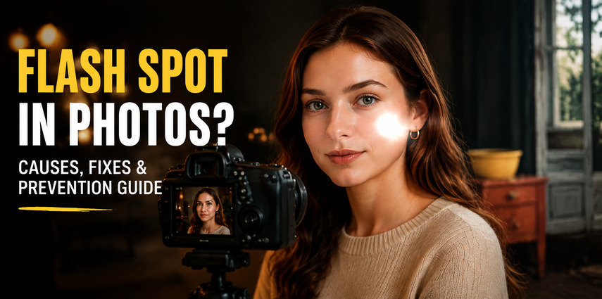 Remove flash spots guide