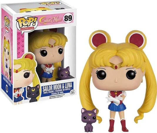 sailor moon with luna