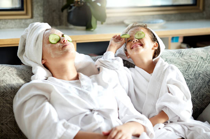 skincare photoshoot
