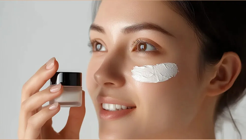 skincare photoshoot