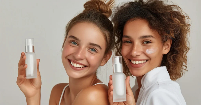 skincare photoshoot