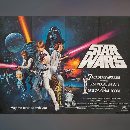 starwars fiction iconic film posters