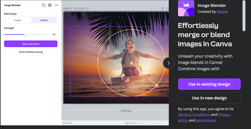 surreal composite images Canva