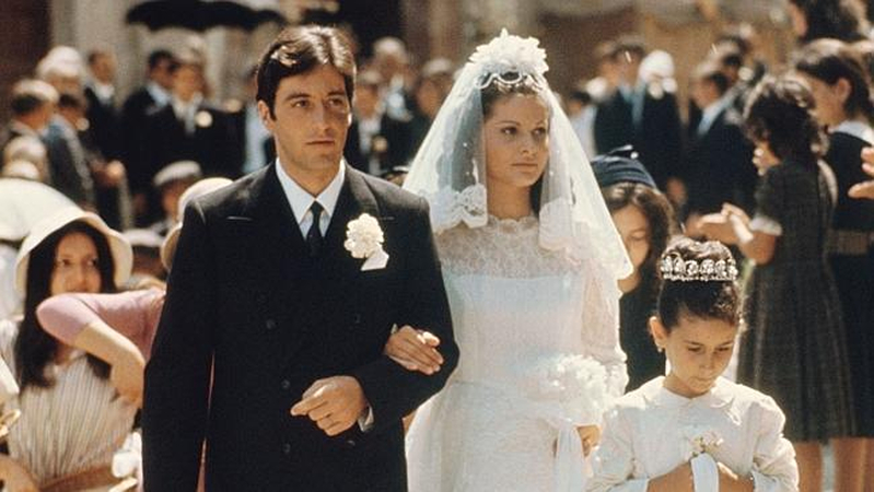 the opening wedding scene