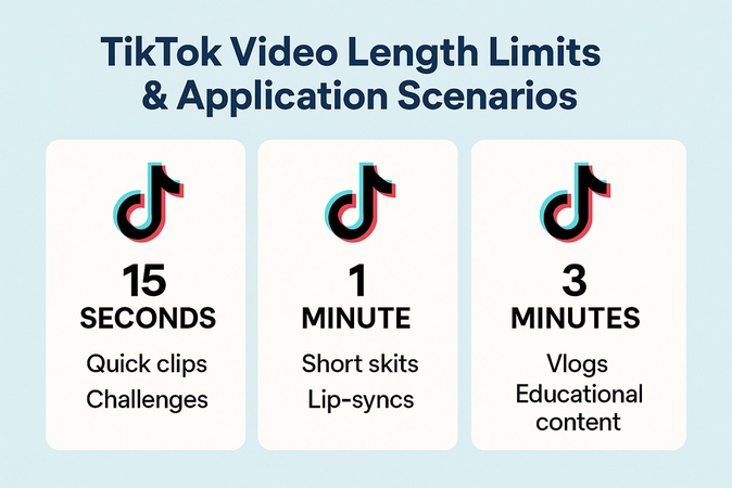 application scenarios of longer tiktok videos