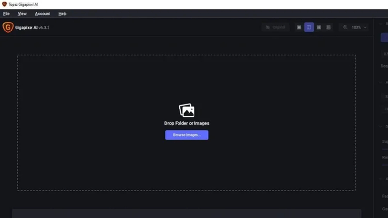 bulk image upscaler import images