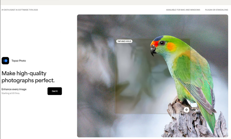 ترقية صور Seedream بالذكاء الاصطناعي باستخدام Topaz Photo AI