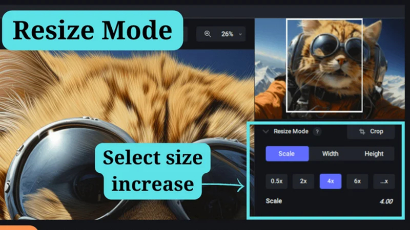 pc image upscaler scale settings