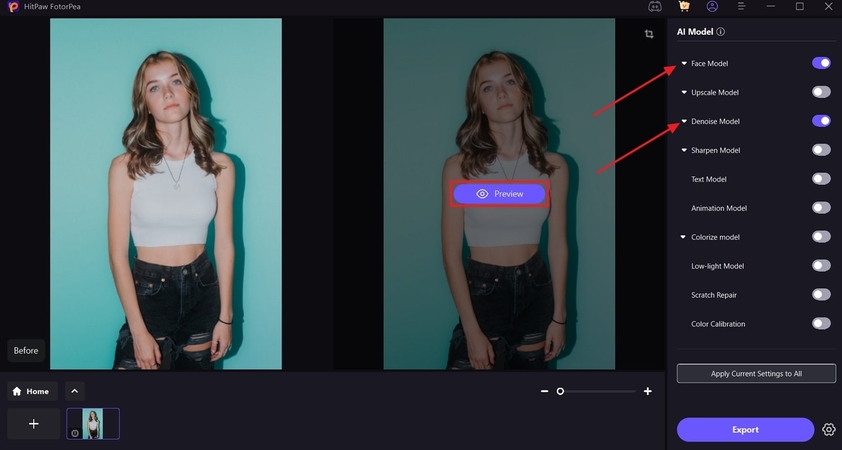 preview ai models results