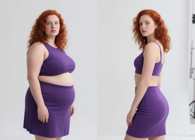 using weight loss visualizer