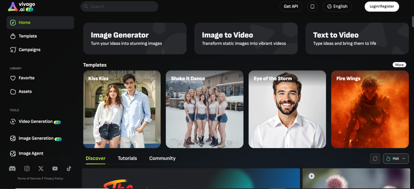 vivago.ai ai make photo wink