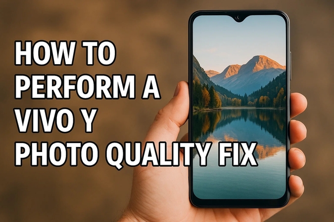 steps improving vivo y photo quality
