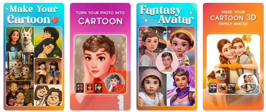 download voila cartoon person maker