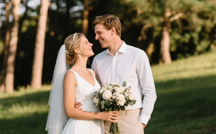 couple photoshoot poses wedding