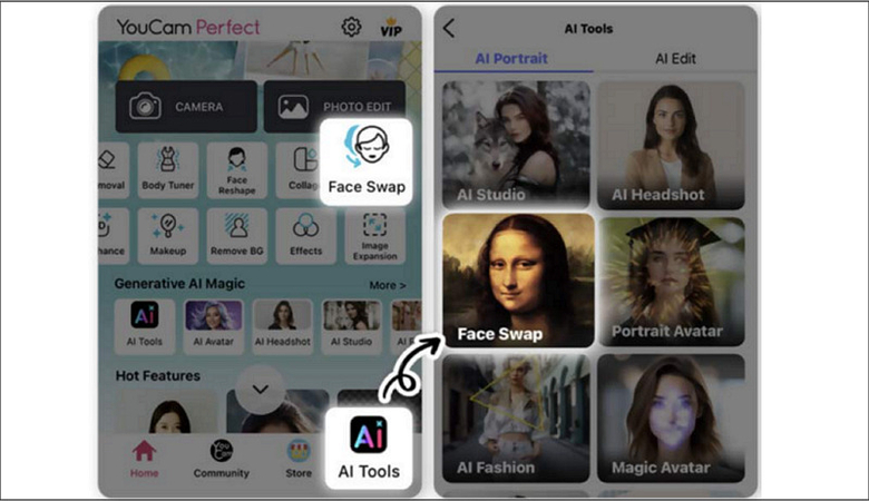 YouCam AI Pro Free Graduation Photo Generator