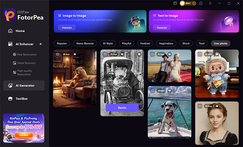 bring old photo to life