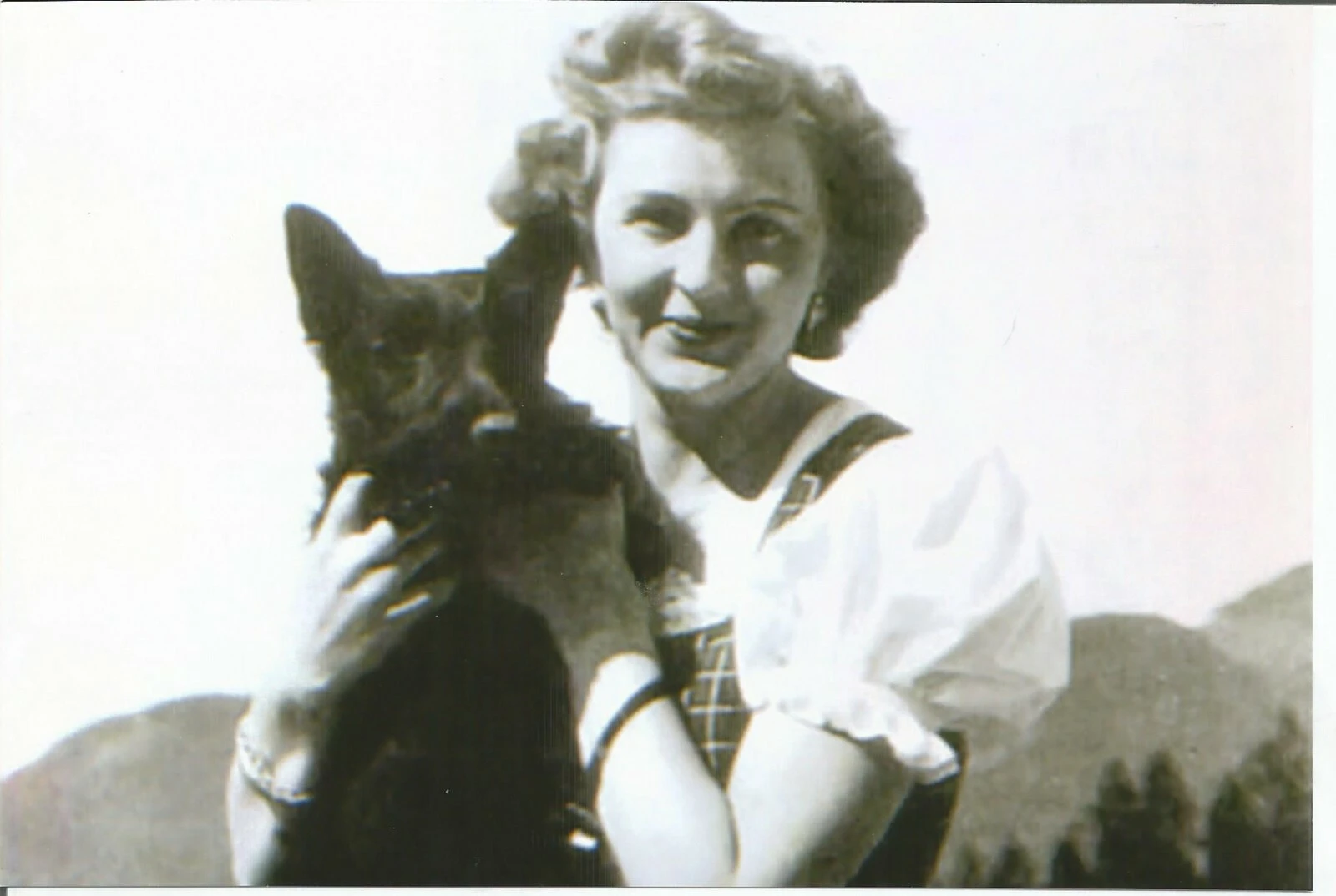 black and white photo