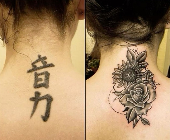 mudar estilo de tatuagem cobertura