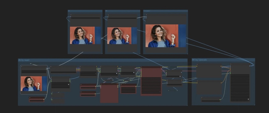 create comfyui ai upscaling workflow