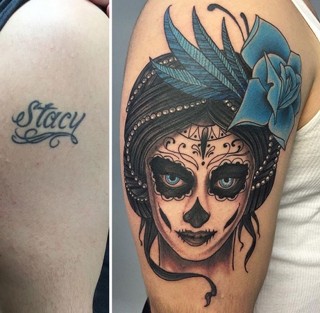 substituir nome de ex usando ideias de tatuagem