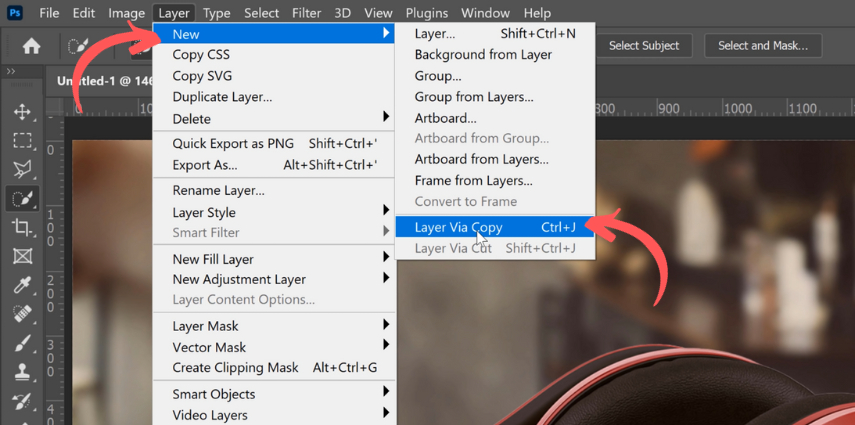 (Full Tutorial) How to add a Background on Photoshop in 2025
