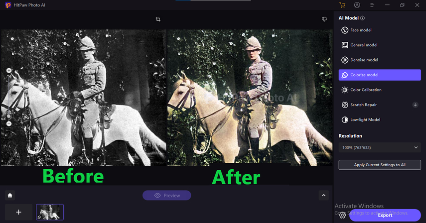 schwarz weiß foto farbig machen