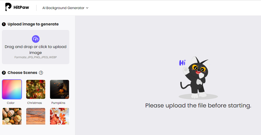 ki hintergrundgrafik generator