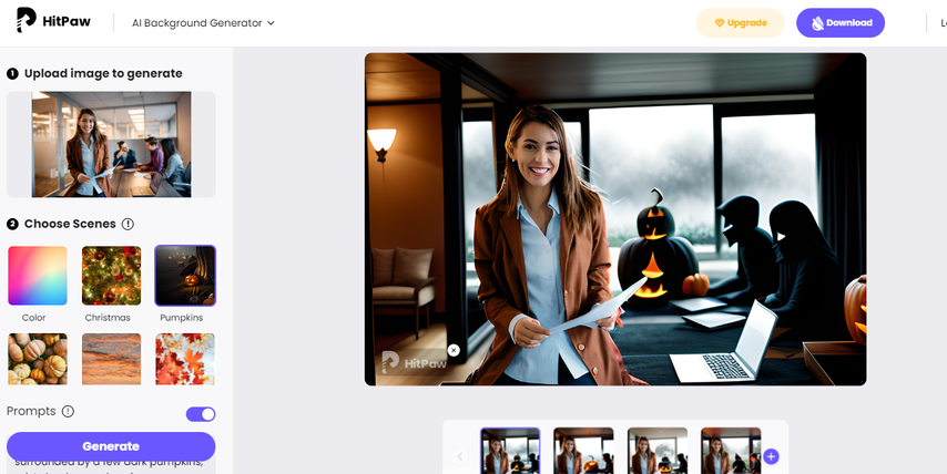ki hintergrundgrafik generator