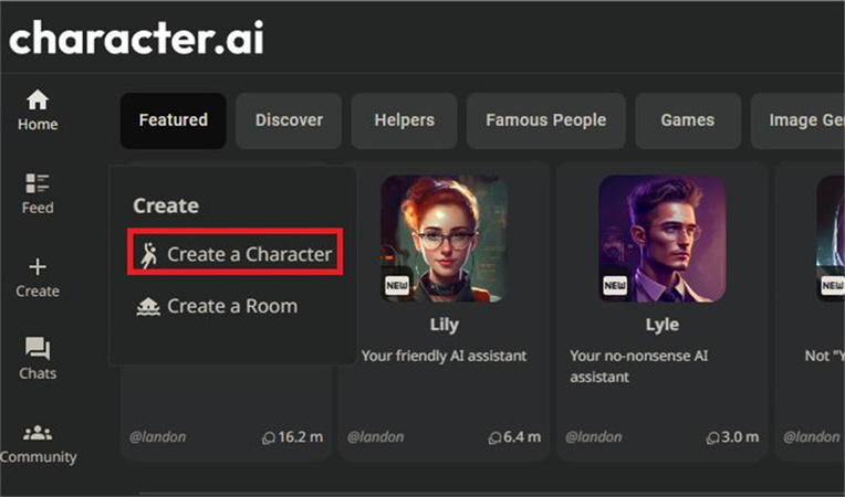 character. ai