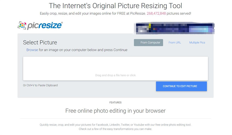 Cambiar la resolución de una imagen con PicResize