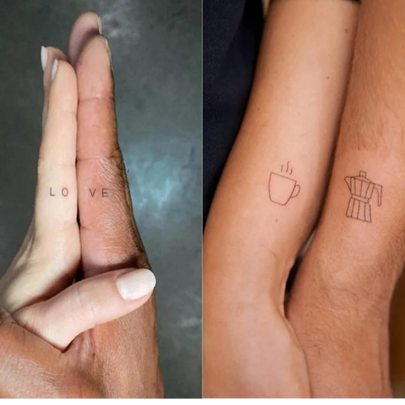 couple tattoo ideas small