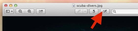 cómo recortar una imagen en mac