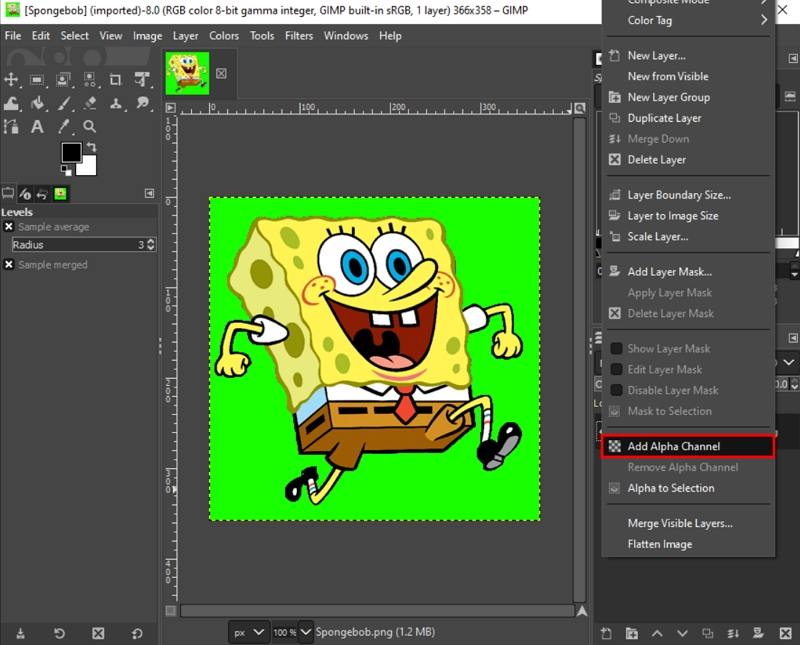 How to Remove Background In GIMP