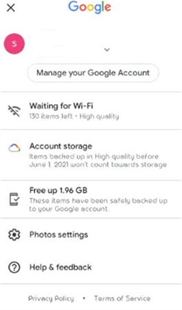 Google Fotos entfernen