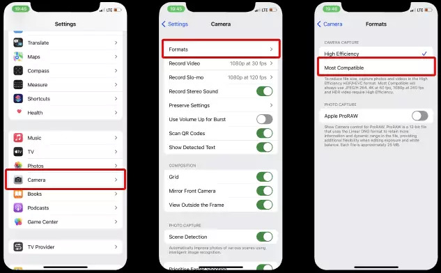 convert heic to jpg on iphone