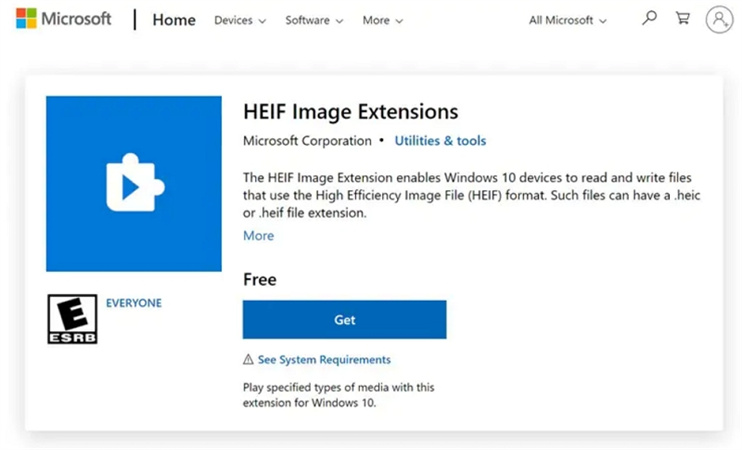 Tout savoir sur HEIF Image Extensions