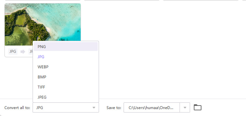 Step 2 to HitPaw Convert JPG in Batch
