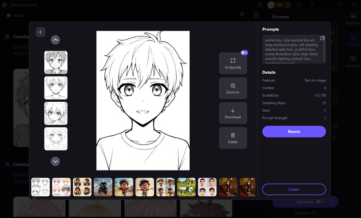 screenshot of hitpaw fotorpea main interface