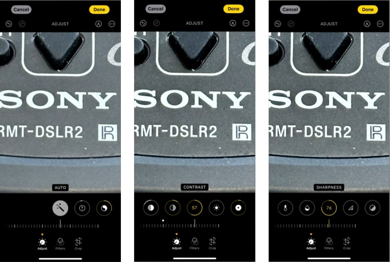 how to depixelate an image on iphone