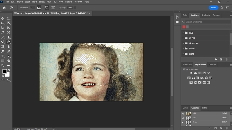 adobe photoshop digitizing photos