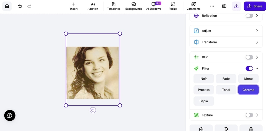 photoroom digitizing photos