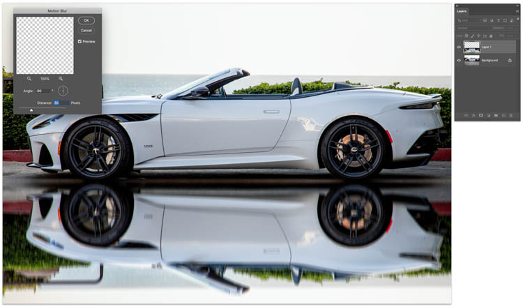photoshop reflection
