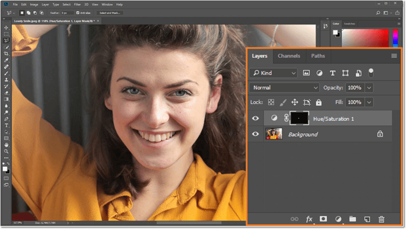 how to whiten teeth in photos with photoshop