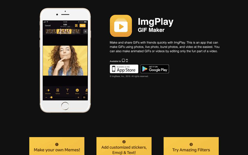 ImgPlay - Fazer GIF na App Store