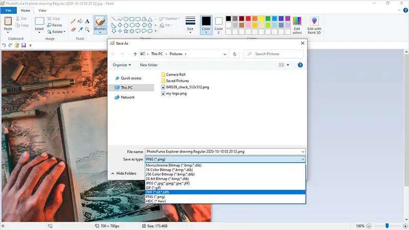 jpg를 tiff로 변환 windows 10